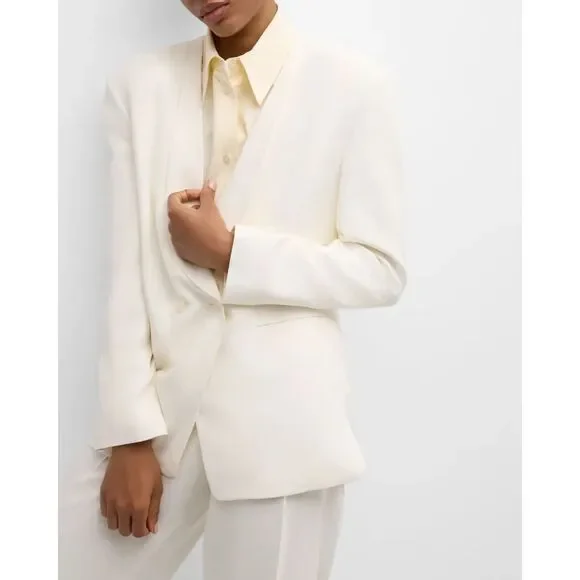 NWT THE ROW Alda Double-Breasted Blazer Jacket Size 0 $2150